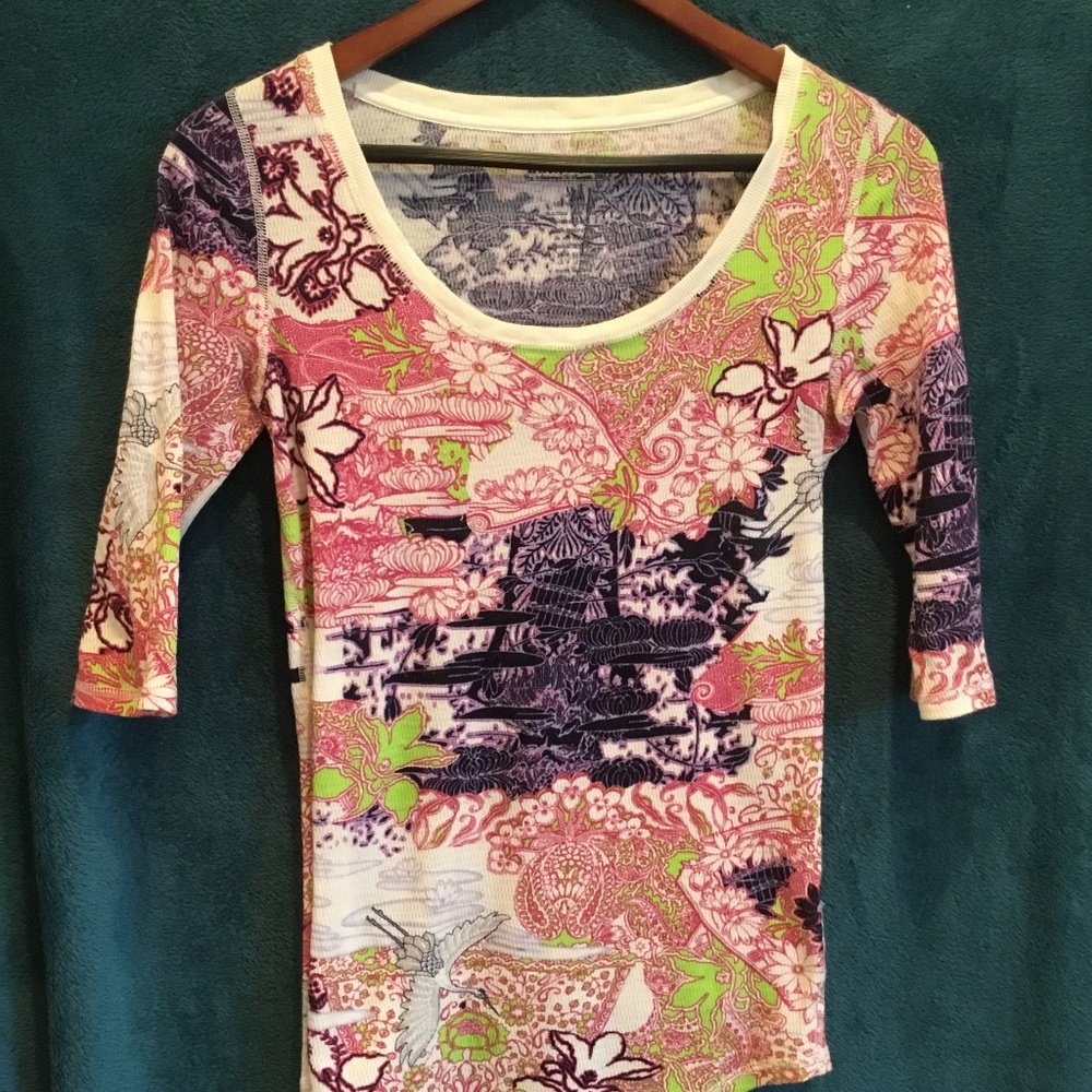 Lucky Brand 3/4 sleeve henley